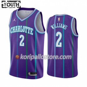 Charlotte Hornets Marvin Williams 2 Jordan Brand 2019-2020 Hardwood Classics Lasten Pelipaidat Swingman